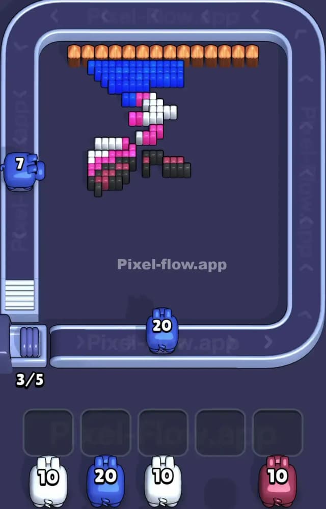 Pixel Flow Level 1135 Solution 3