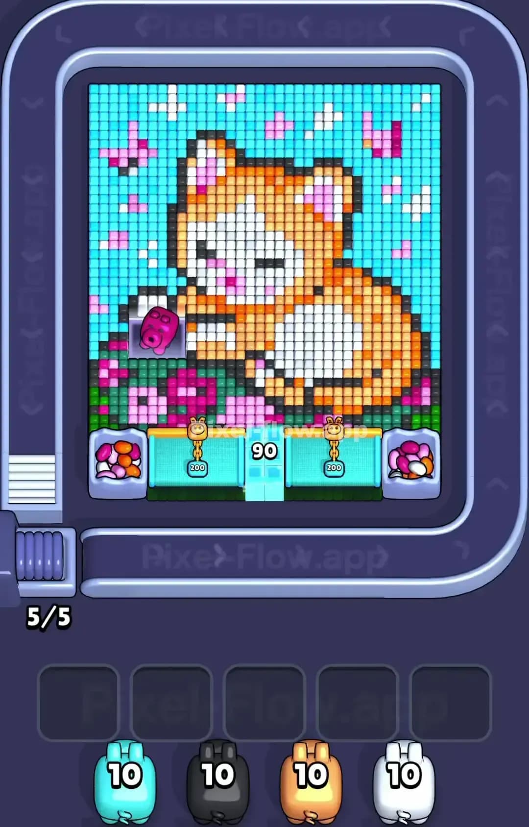 Pixel Flow Level 1389 Screenshot