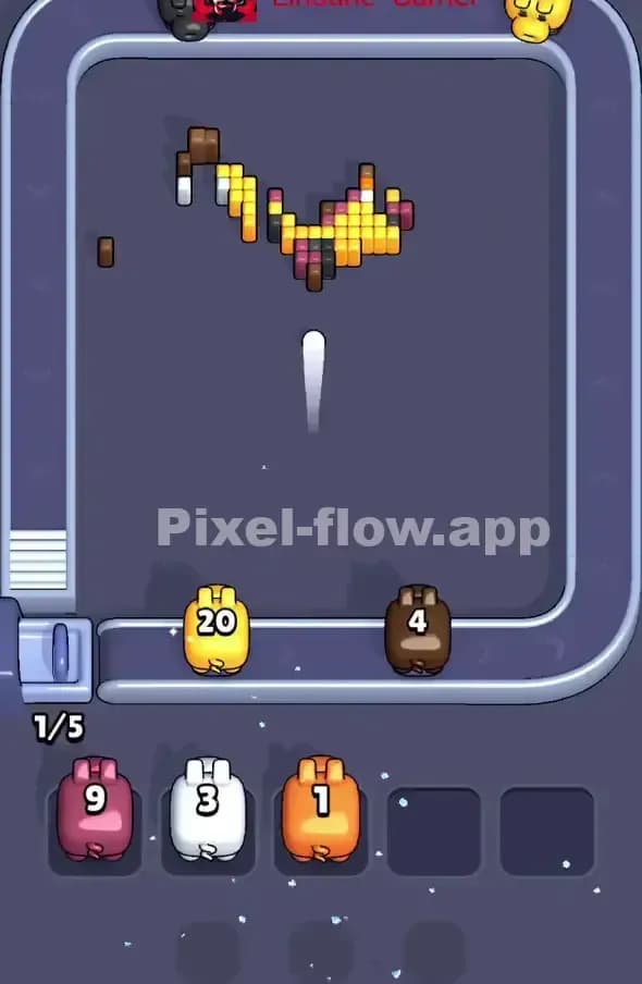 Pixel Flow Level 342 Solution 3