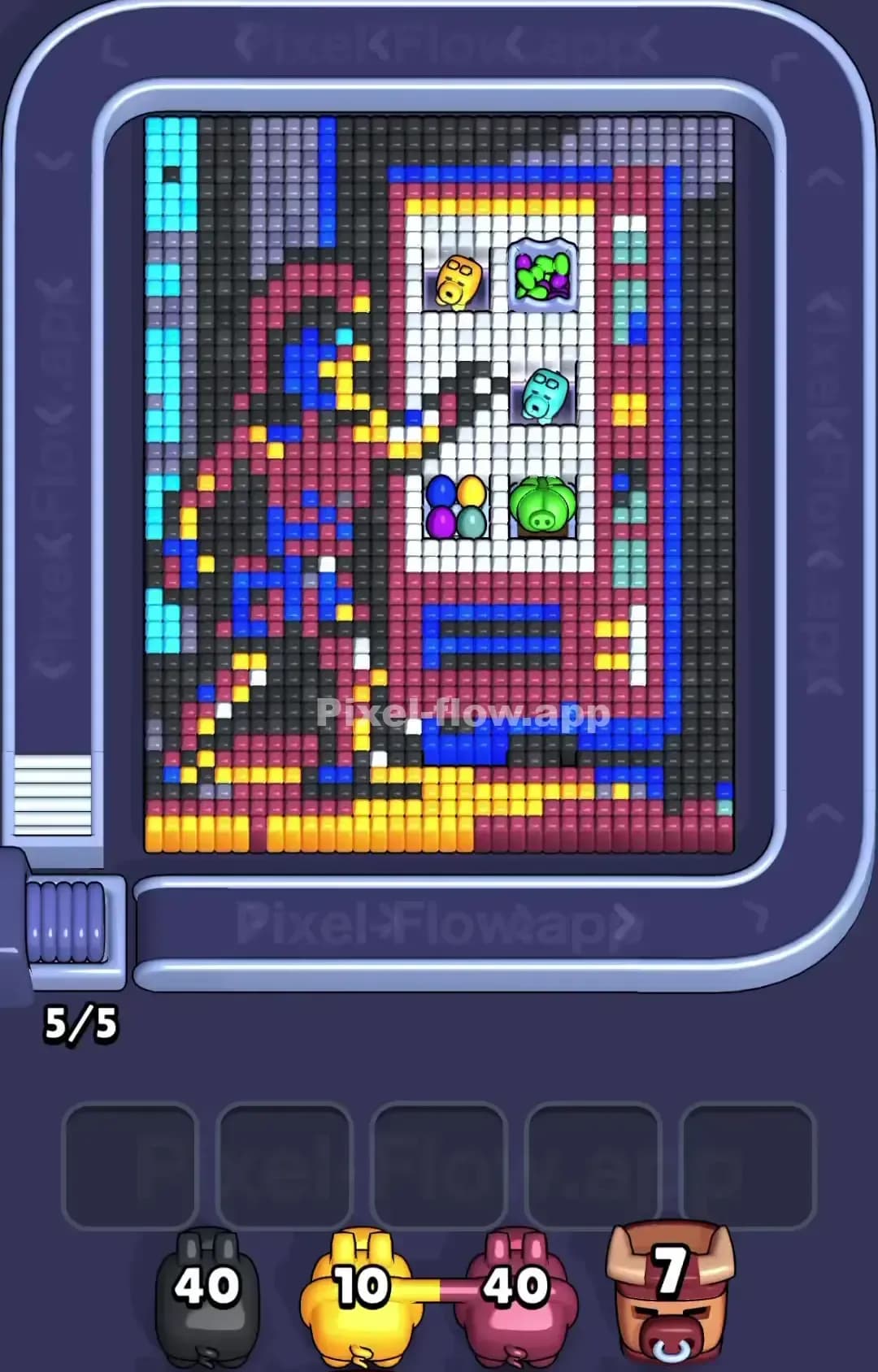 Pixel Flow Level 1314 Screenshot