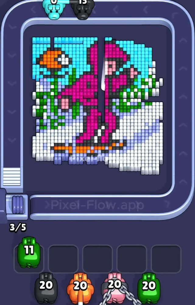 Pixel Flow Level 970 Solution 1