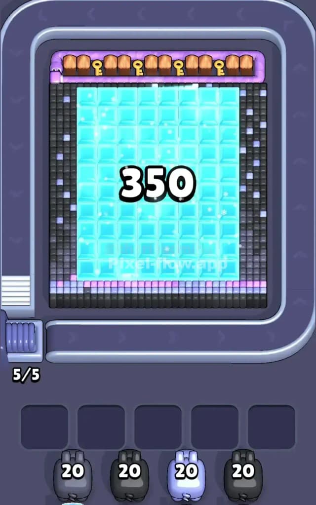 Pixel Flow Level 364 Gameplay