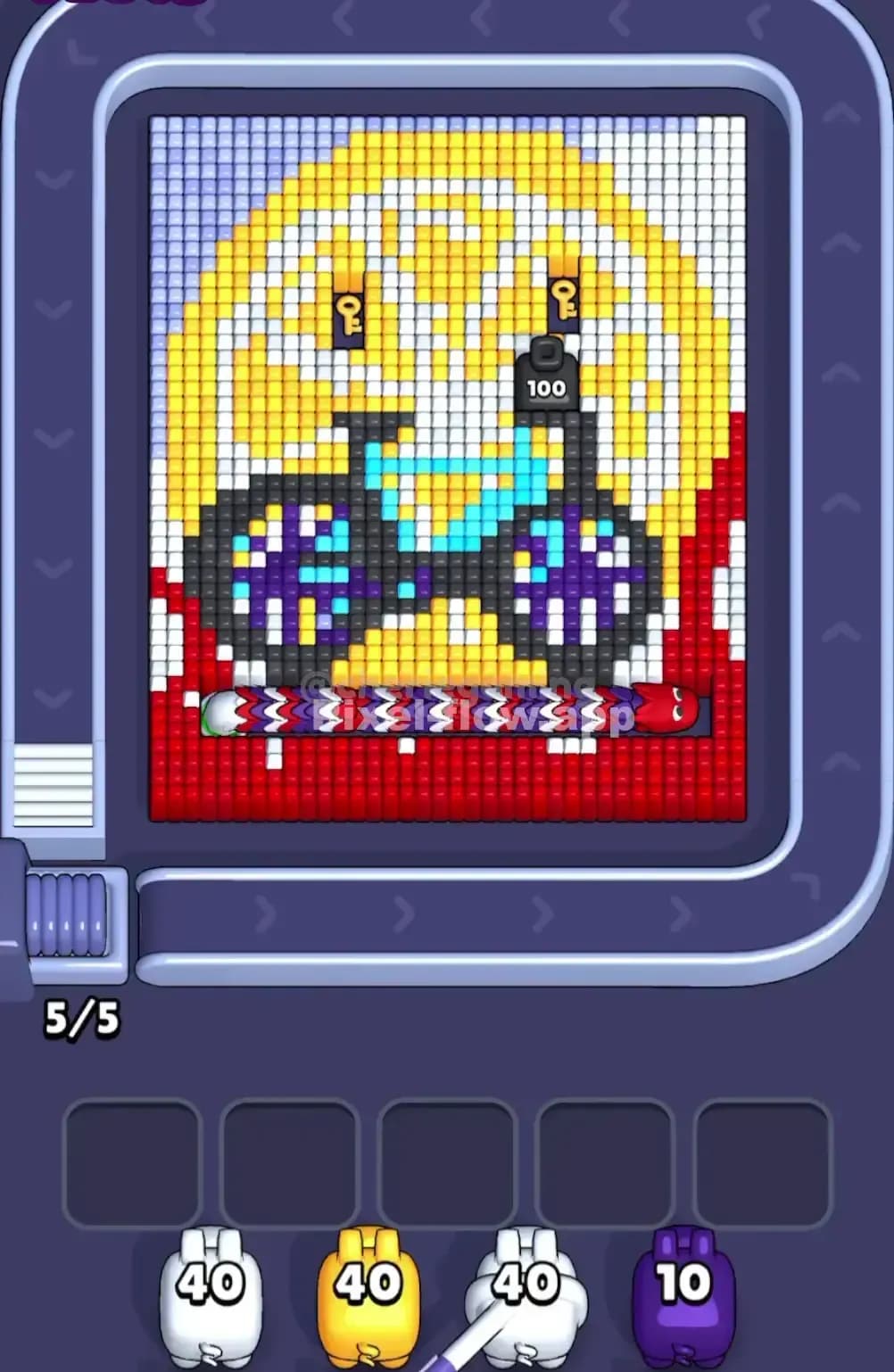 Pixel Flow Level 1714 Screenshot