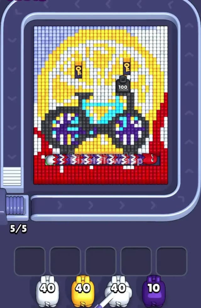 Pixel Flow Level 1714 Gameplay