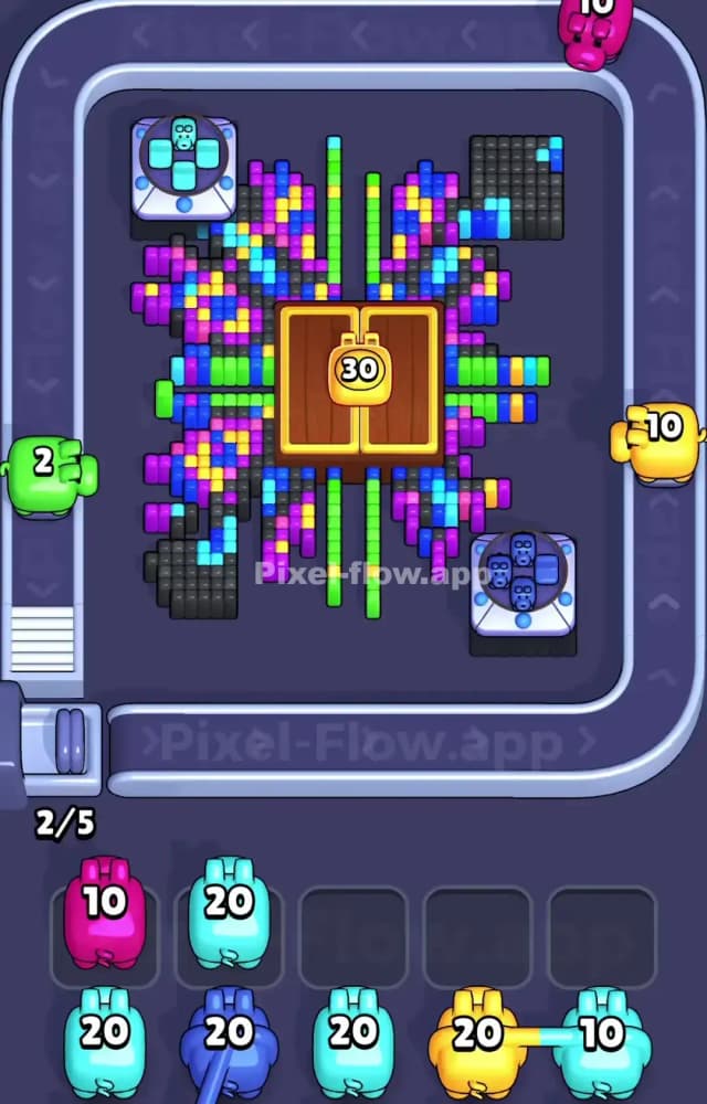 Pixel Flow Level 1046 Solution 1