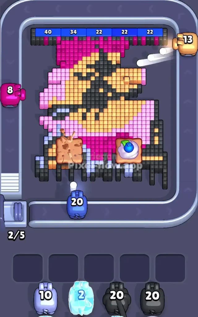 Pixel Flow Level 482 Solution 1