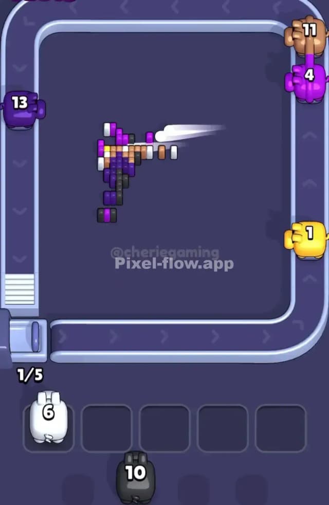 Pixel Flow Level 1609 Solution 3