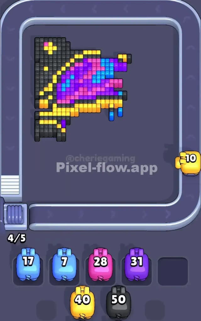 Pixel Flow Level 39 Solution 2