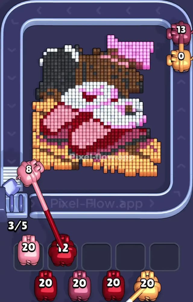 Pixel Flow Level 926 Solution 1