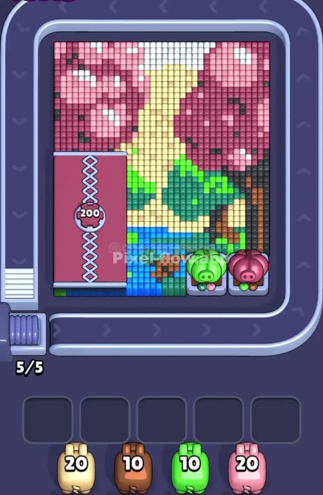 Pixel Flow Level 1739 Gameplay