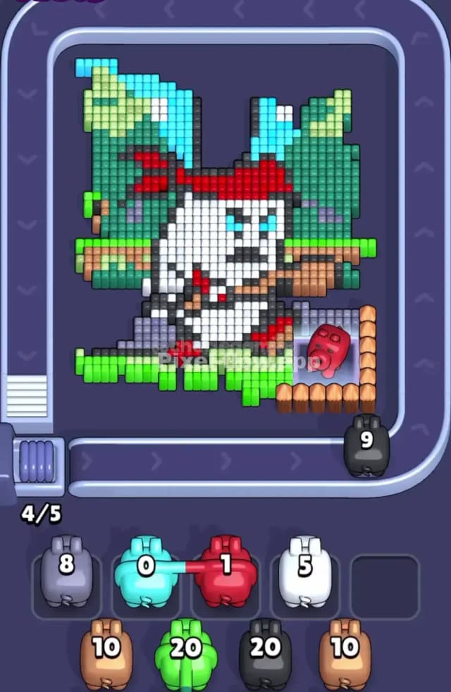 Pixel Flow Level 1706 Solution 1