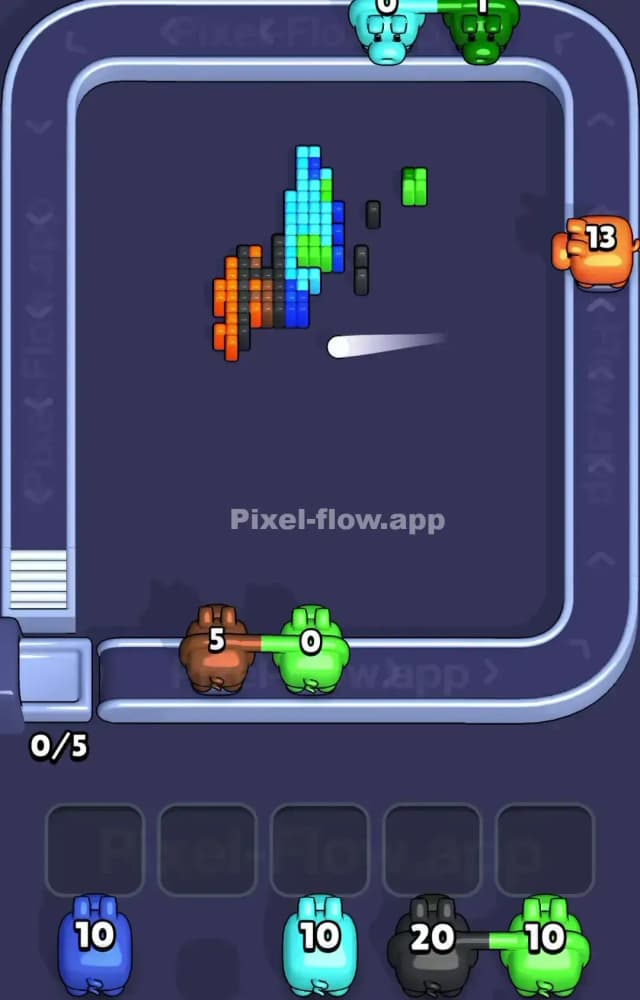 Pixel Flow Level 1400 Solution 3