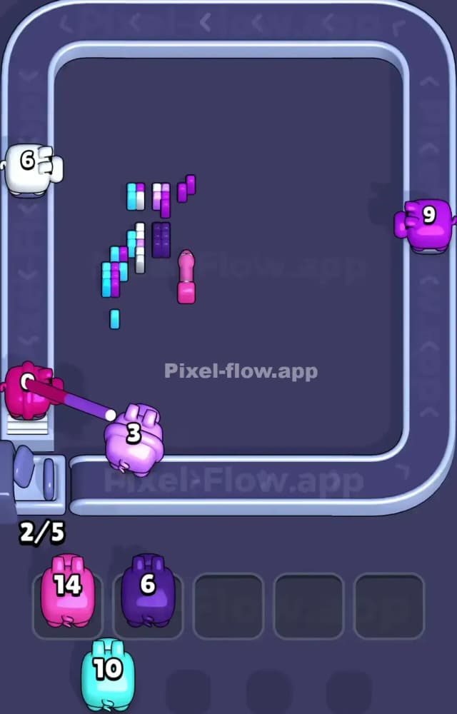 Pixel Flow Level 1030 Solution 3