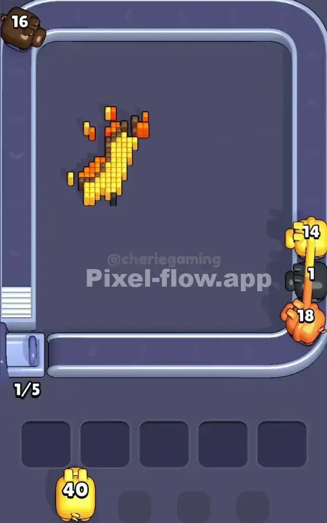 Pixel Flow Level 259 Solution 3