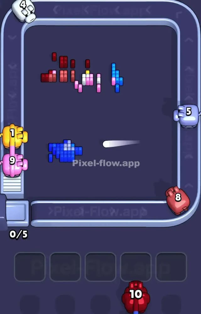 Pixel Flow Level 1590 Solution 3