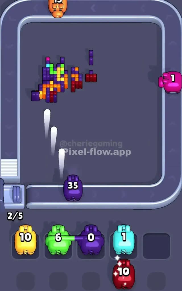 Pixel Flow Level 525 Solution 3