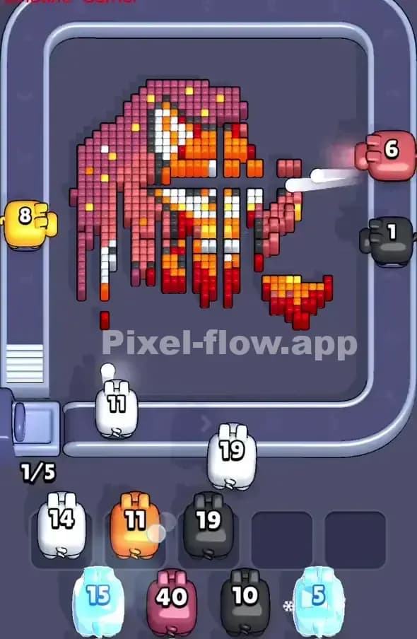 Pixel Flow Level 410 Solution 2