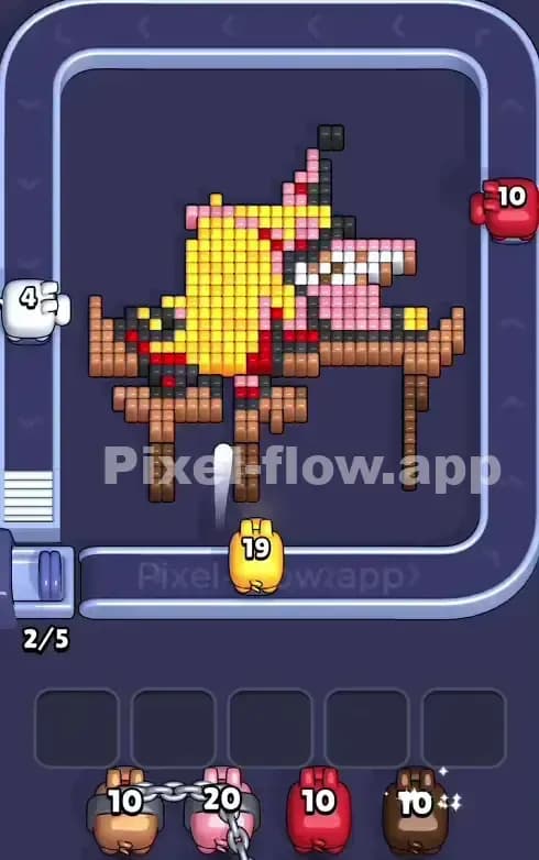 Pixel Flow Level 861 Solution 2