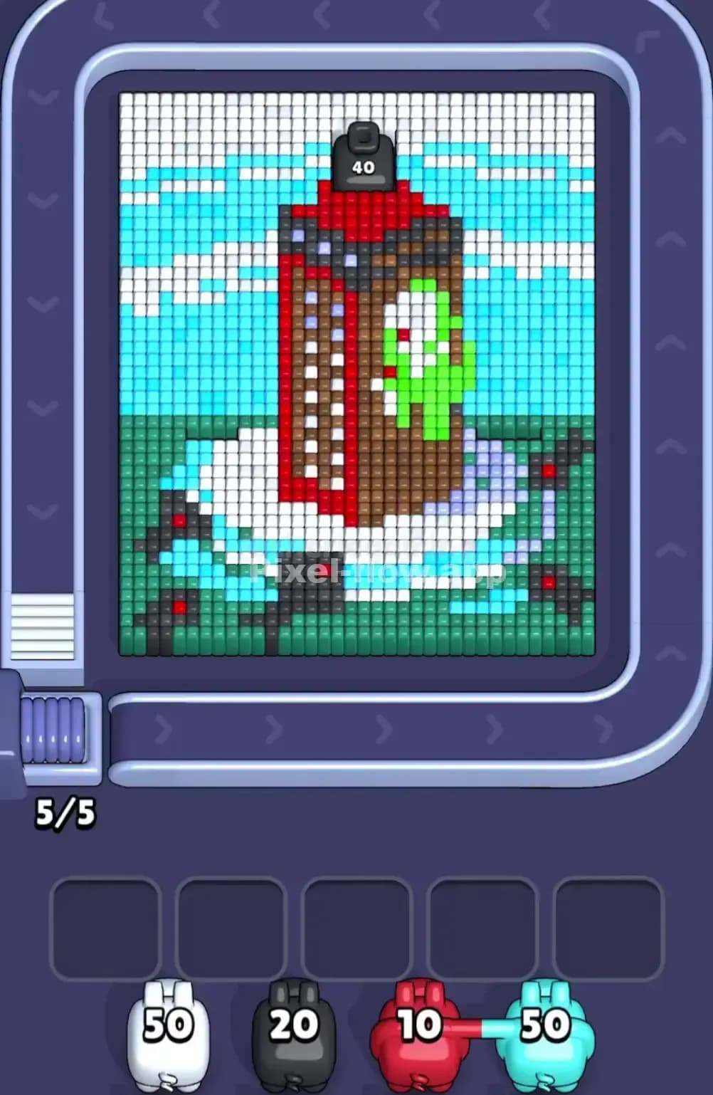 Pixel Flow Level 1849 Screenshot