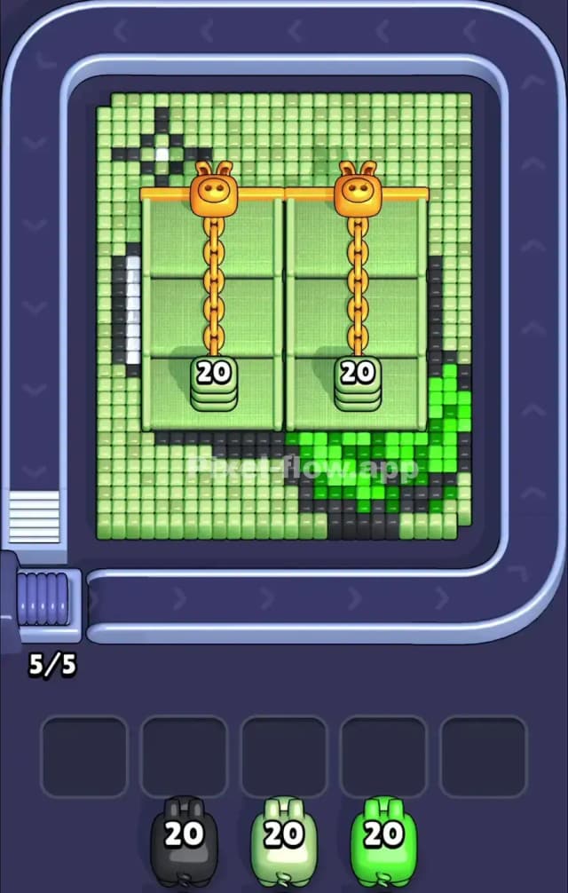 Pixel Flow Level 911 Gameplay