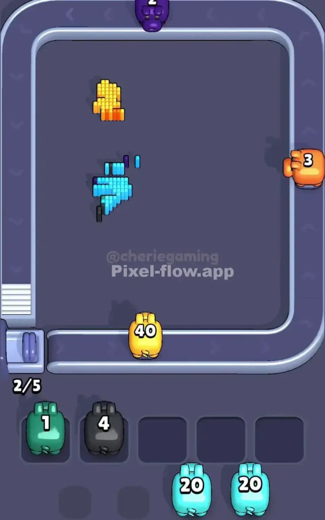 Pixel Flow Level 425 Solution 3