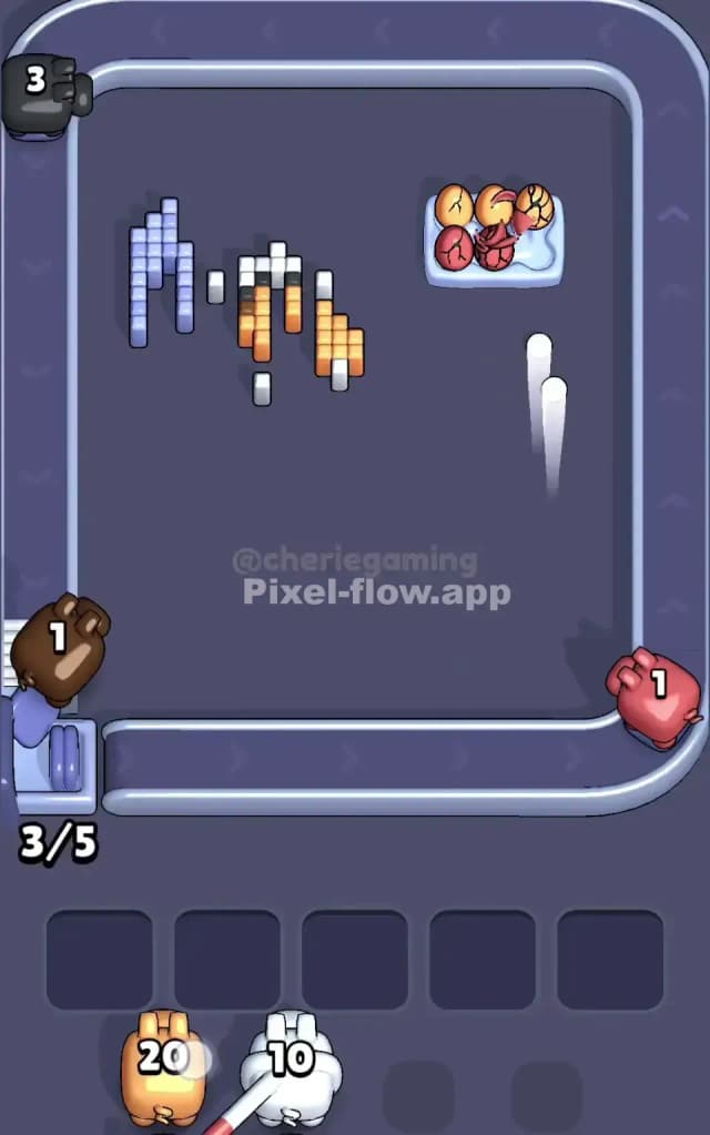 Pixel Flow Level 494 Solution 3