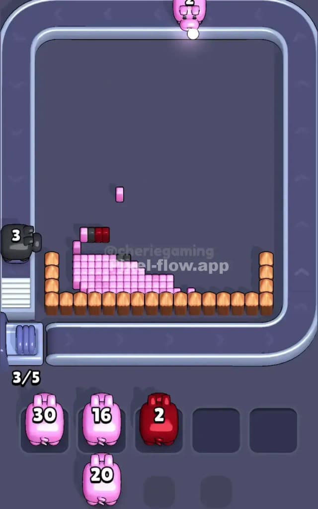 Pixel Flow Level 529 Solution 3