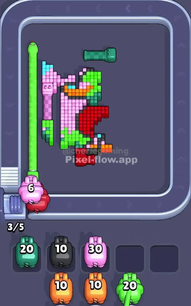 Pixel Flow Level 668 Solution 2