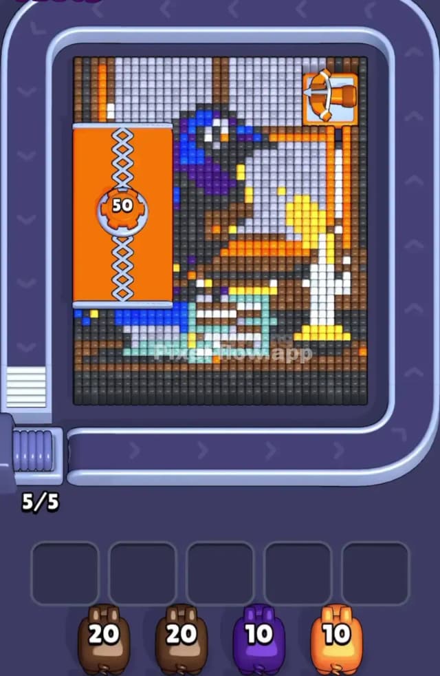 Pixel Flow Level 1641 Gameplay