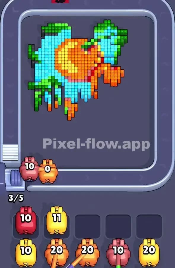 Pixel Flow Level 356 Solution 2
