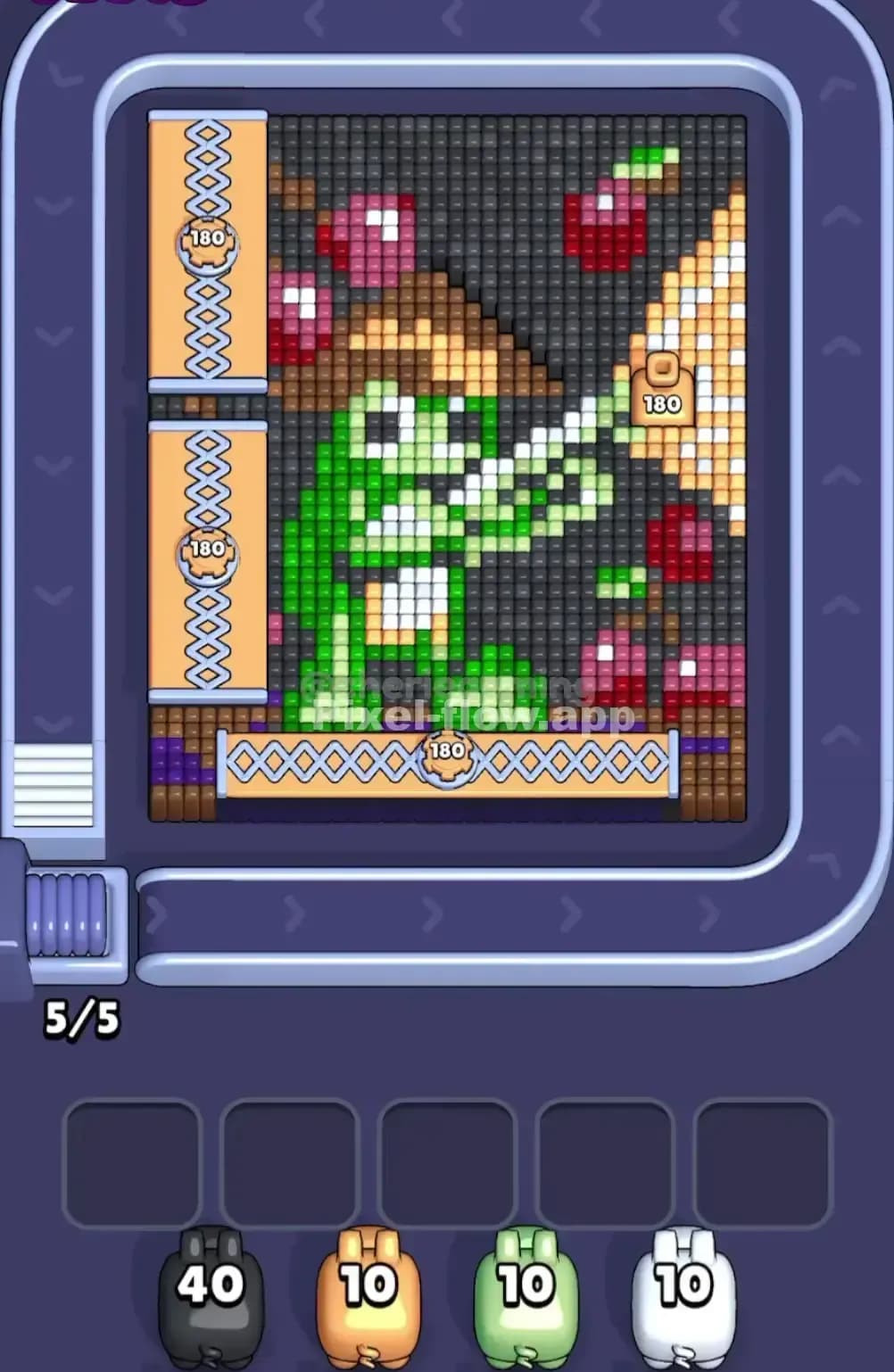 Pixel Flow Level 1707 Screenshot