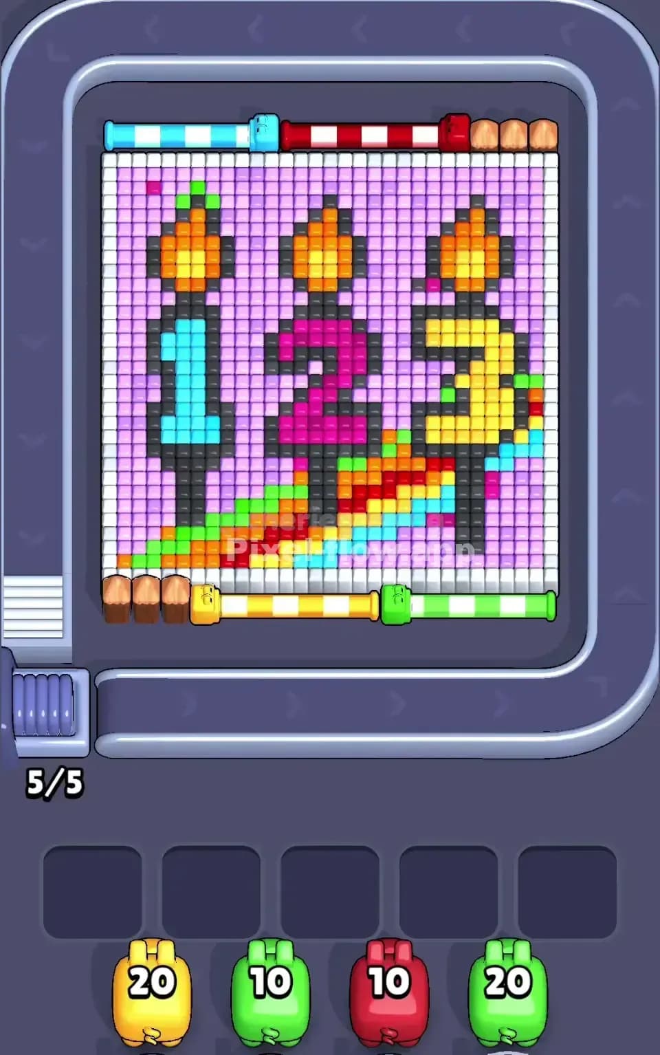 Pixel Flow Level 319 Screenshot