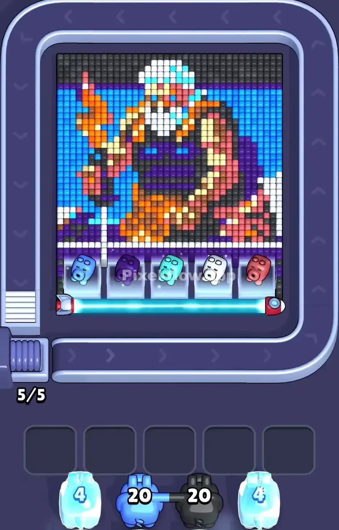 Pixel Flow Level 1073 Screenshot