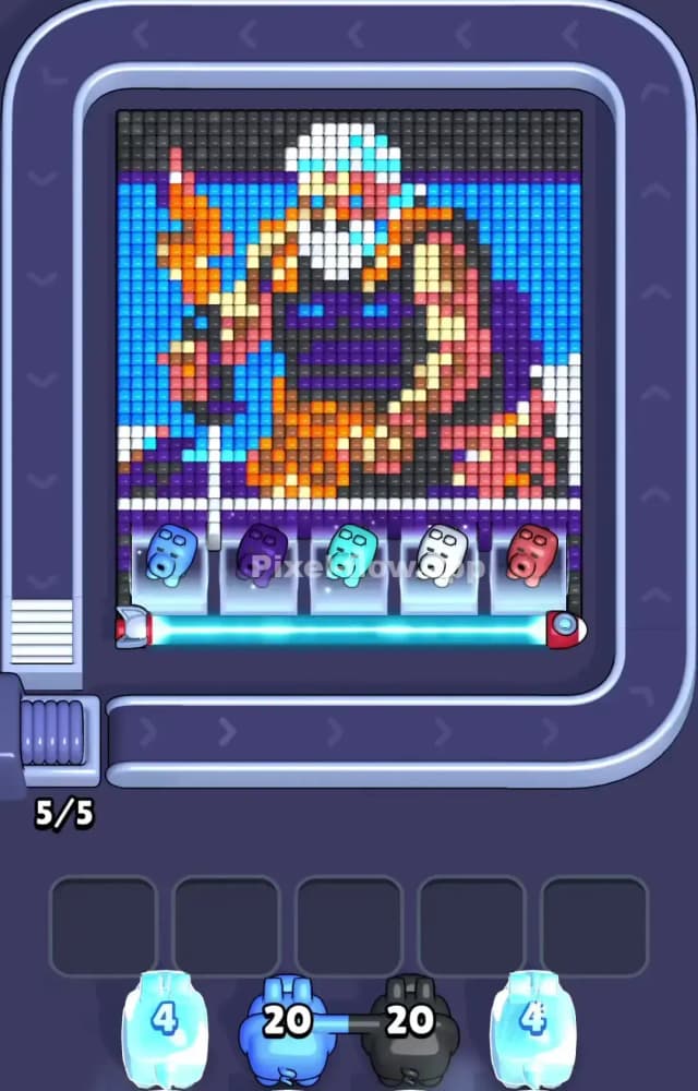 Pixel Flow Level 1073 Gameplay