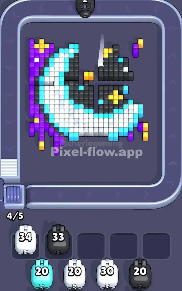 Pixel Flow Level 47 Solution 2