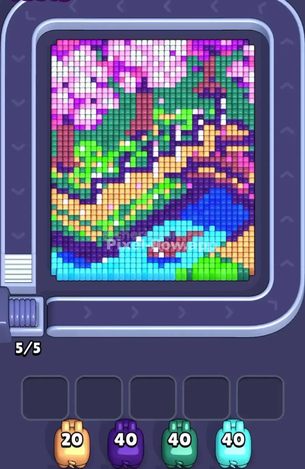 Pixel Flow Level 1783 Screenshot