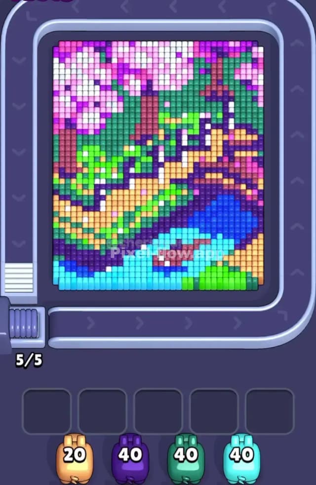 Pixel Flow Level 1783 Gameplay