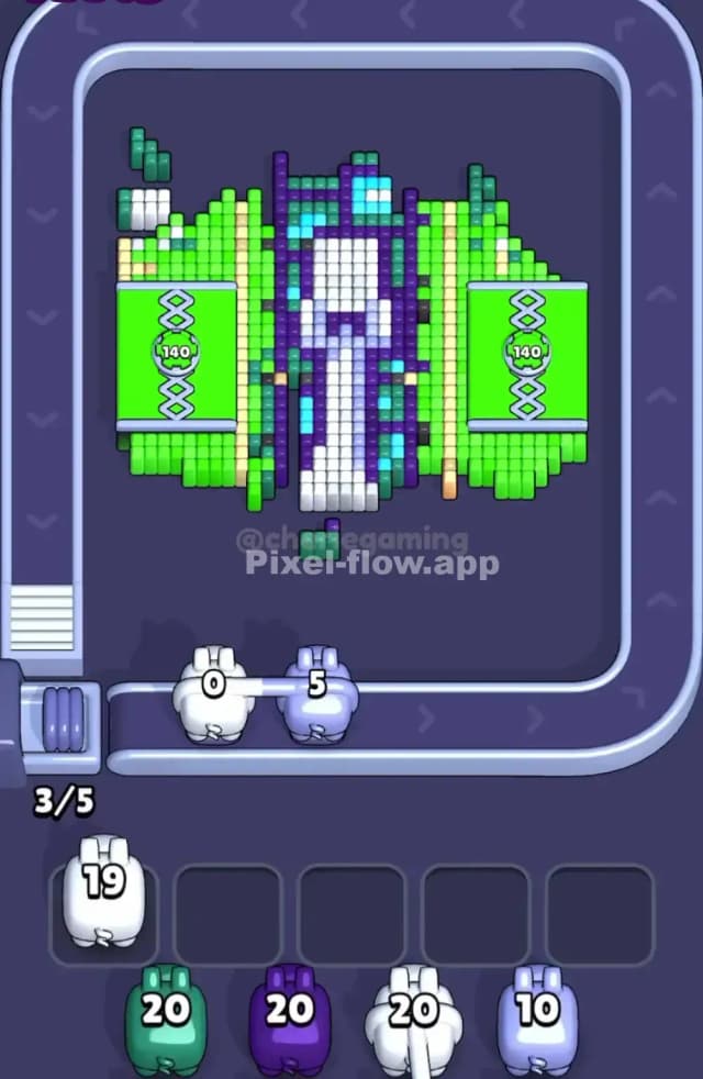 Pixel Flow Level 1760 Solution 2
