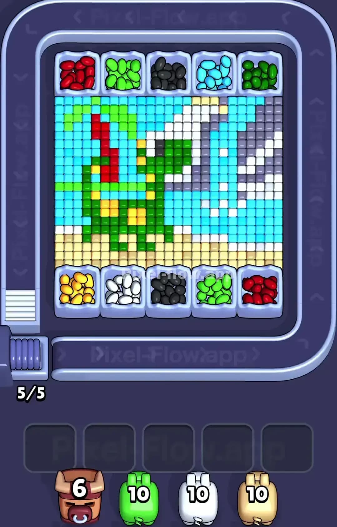 Pixel Flow Level 1334 Screenshot