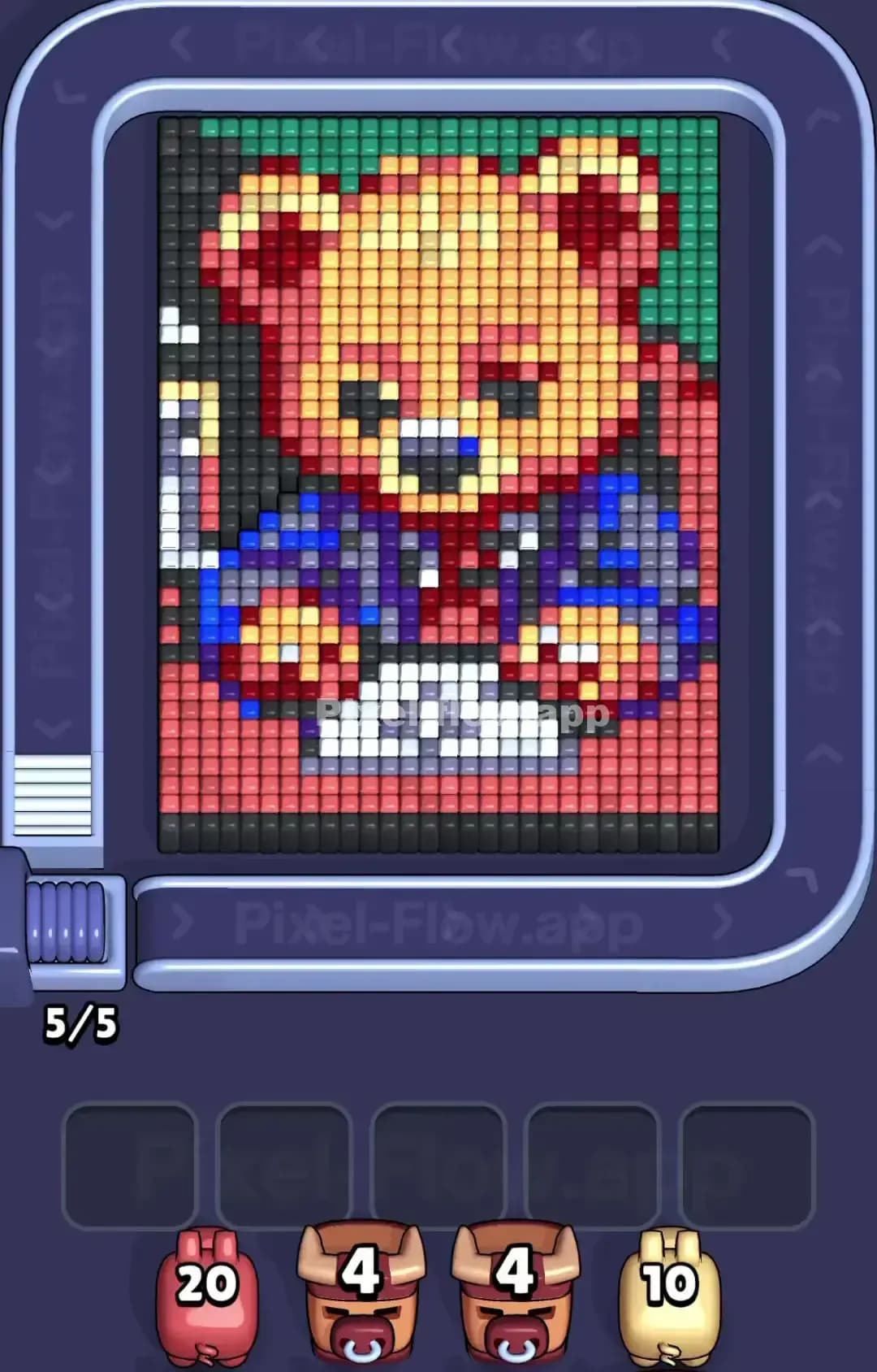 Pixel Flow Level 1340 Screenshot