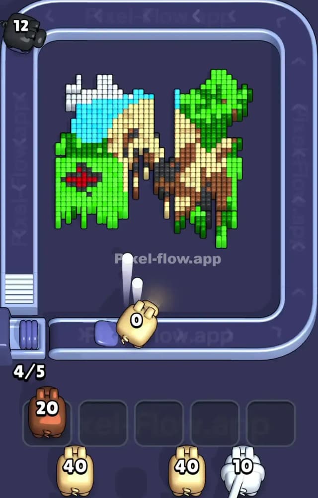 Pixel Flow Level 1223 Solution 2