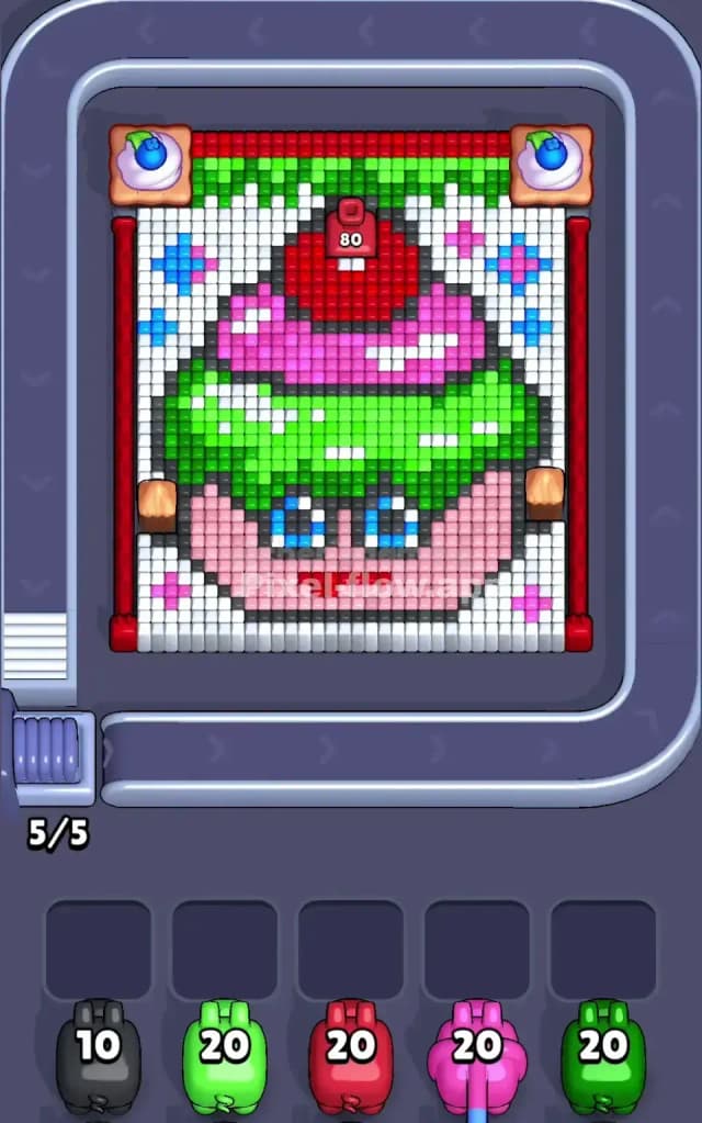 Pixel Flow Level 637 Gameplay