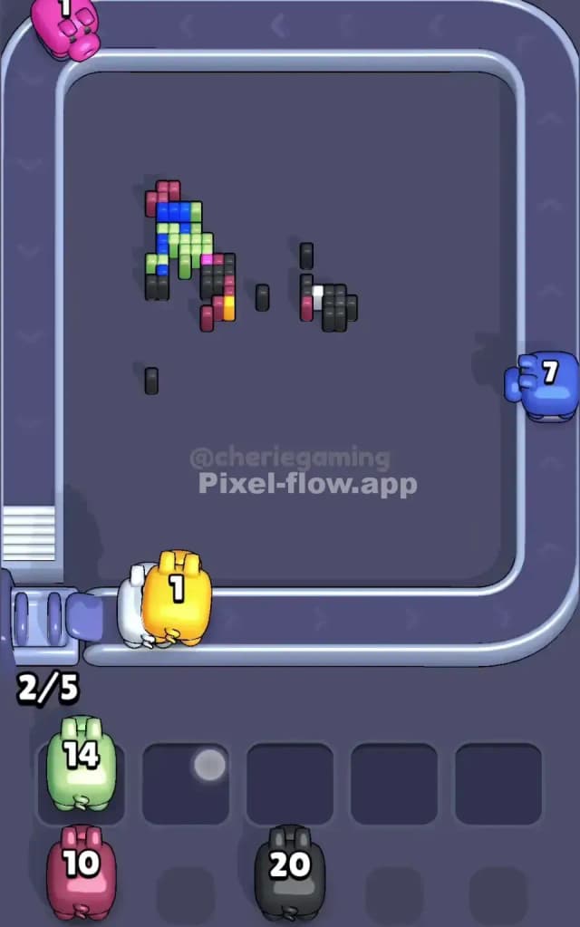 Pixel Flow Level 476 Solution 3