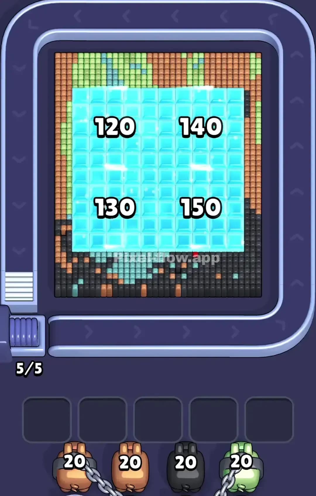 Pixel Flow Level 810 Screenshot