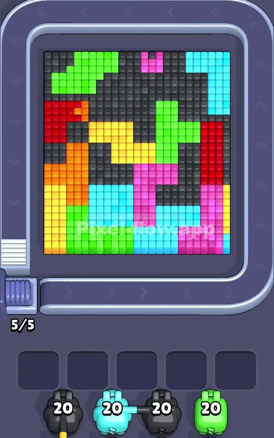 Pixel Flow Level 118 Screenshot