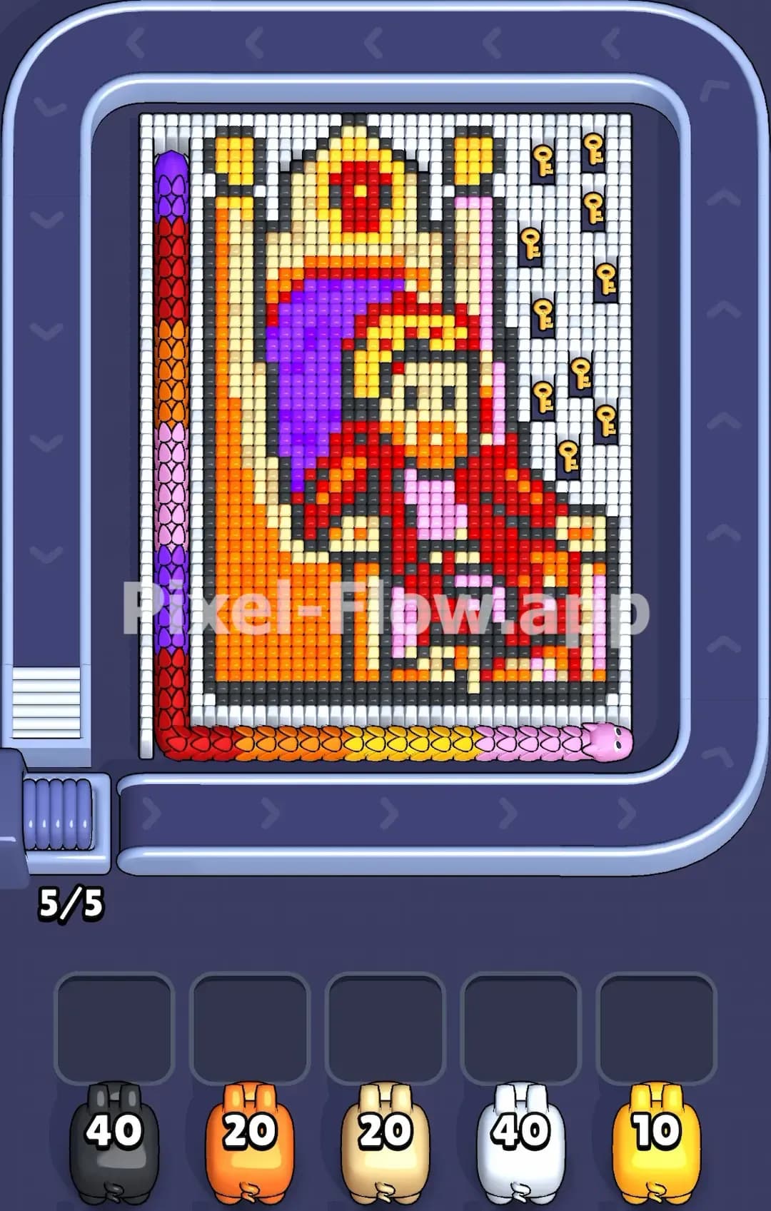 Pixel Flow Level 1150 Screenshot