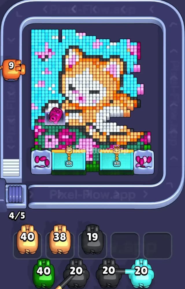 Pixel Flow Level 1389 Solution 1