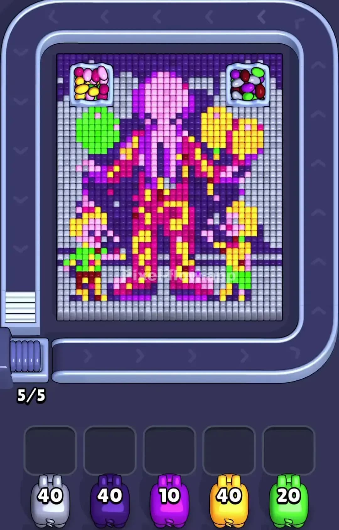 Pixel Flow Level 1222 Screenshot