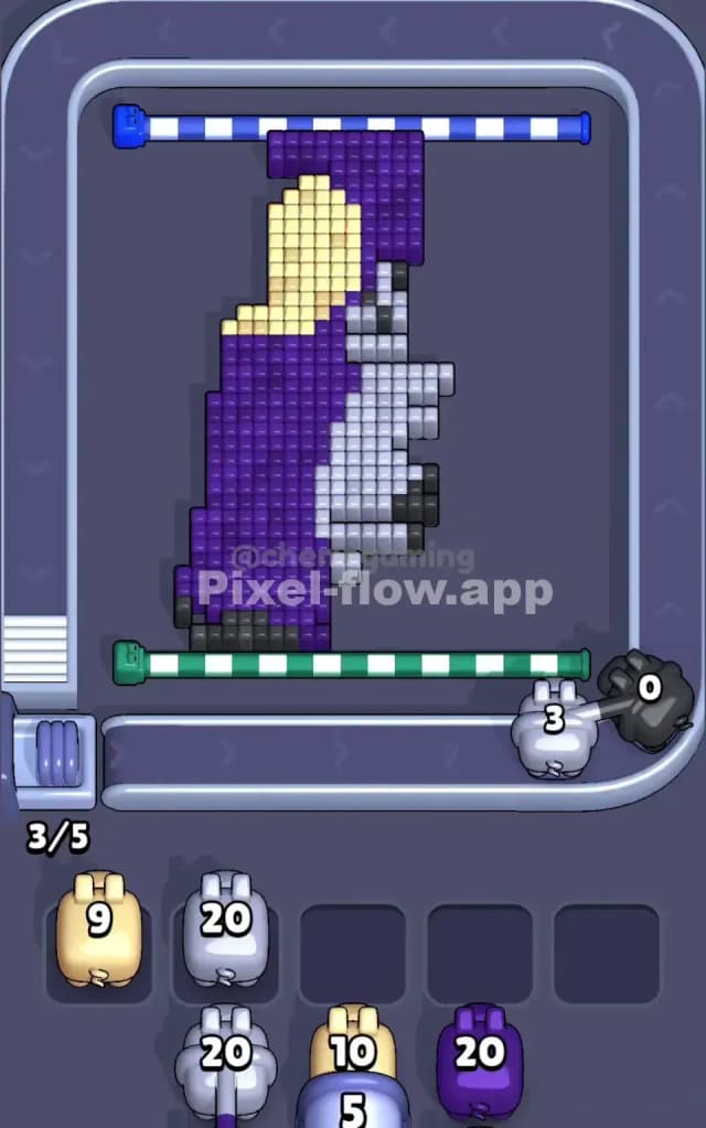 Pixel Flow Level 213 Solution 2