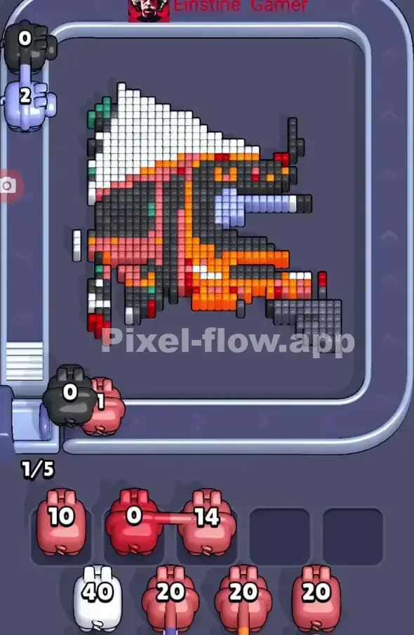 Pixel Flow Level 323 Solution 2